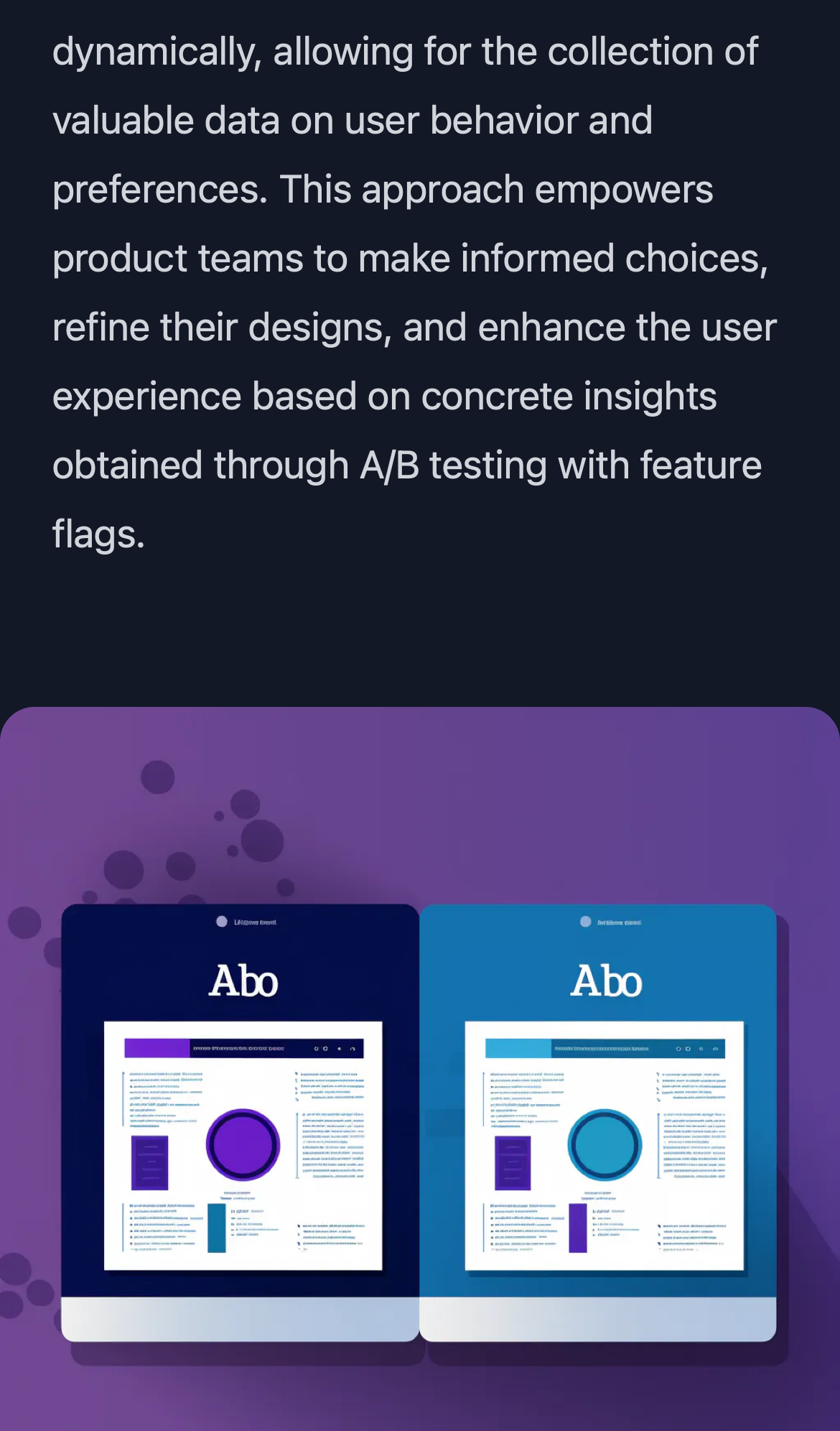groundcontrol use cases interface, mobile dark stack screenshot